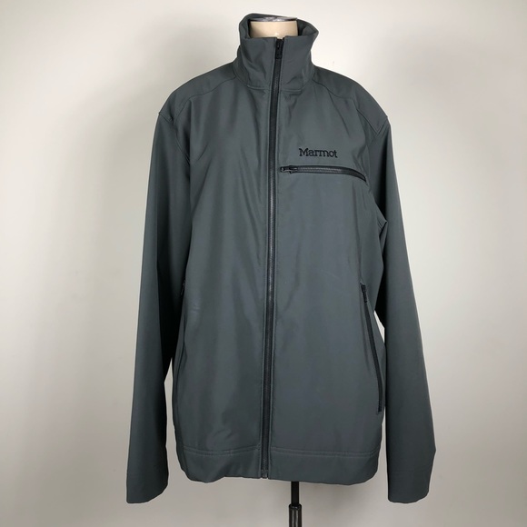 Marmot Other - Marmot Gray Water Resistant Fleece Lined Jacket
